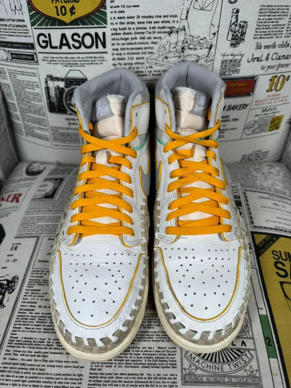 Union LA x Bephie's Beauty Supply x Air Jordan 1 Retro OG SP FD2565-100 Men Sz13 - Picture 5 of 9